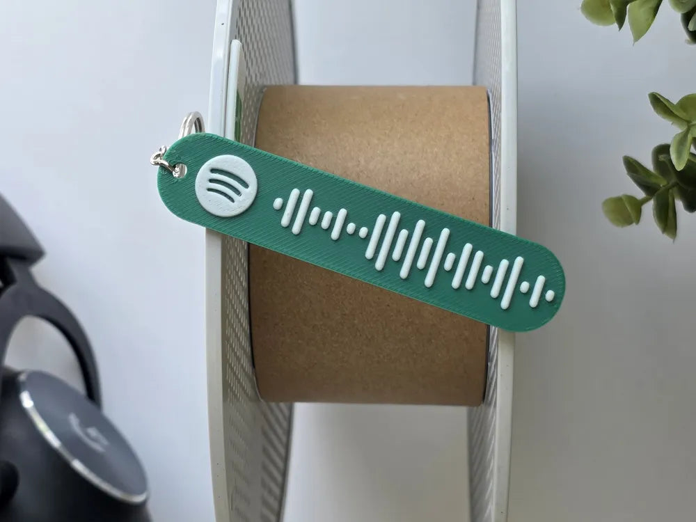 Barre musicale personnalisée – Code Spotify scannable