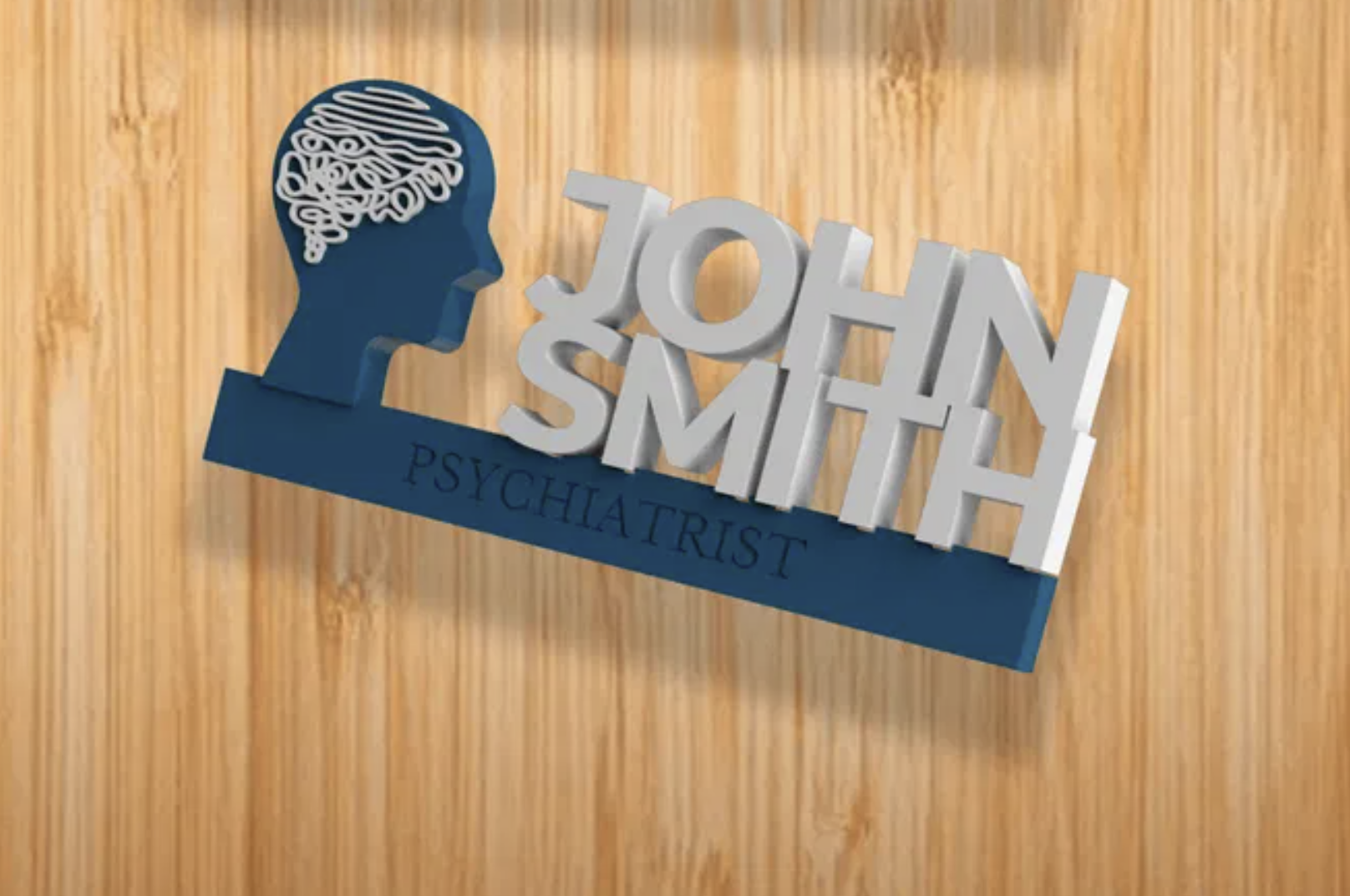 Enseigne Psychiatre Personnalisée – Cabinet, Thérapie & Santé Mentale