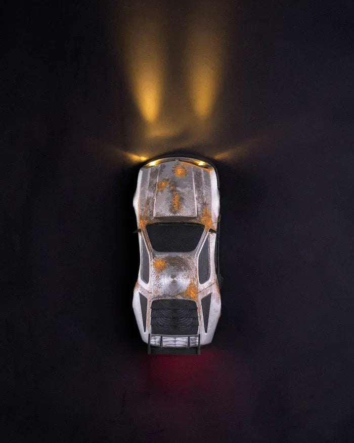 Lampe murale phares de voiture