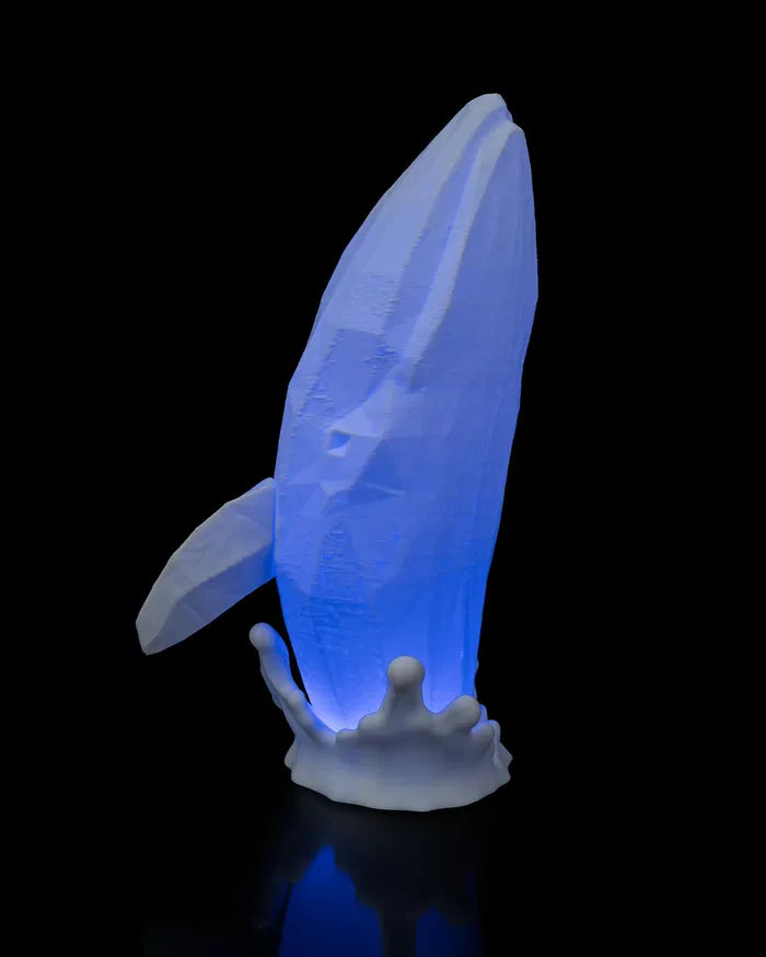 Lampe Low Poly Baleine
