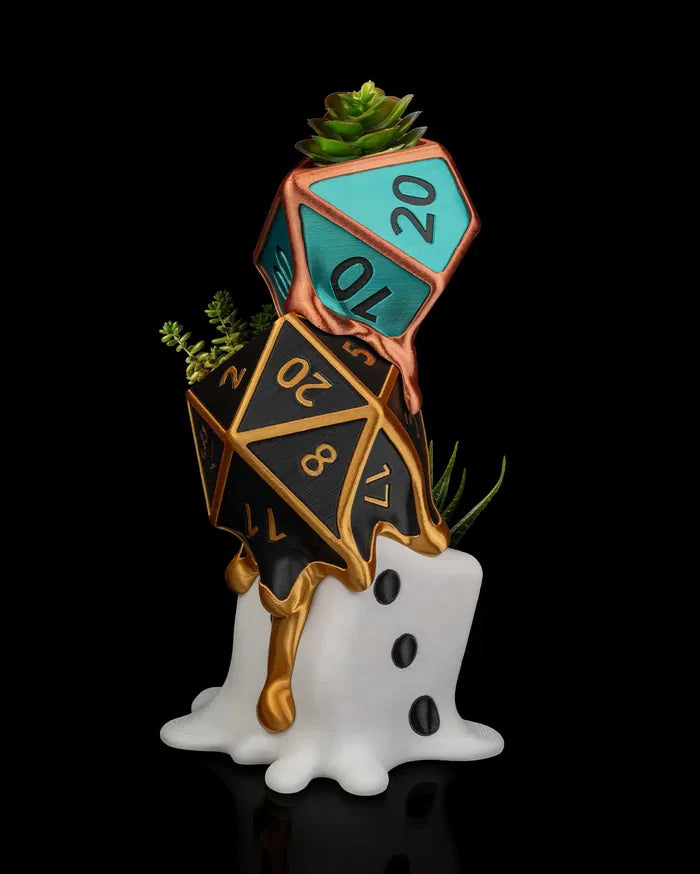 Set de Dés Fondus Décoratif