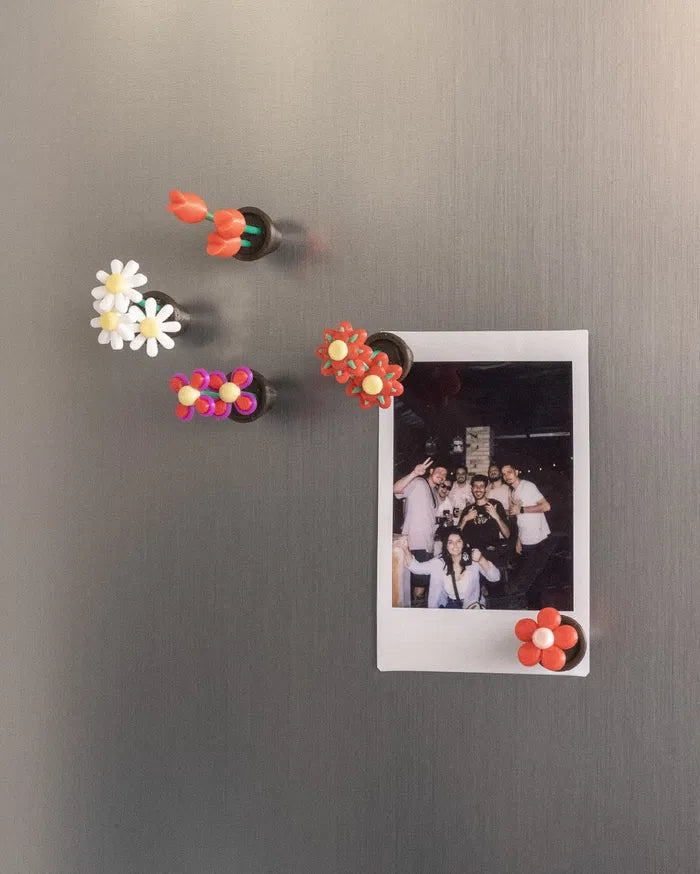 Mini Fleur – Aimant Décoratif