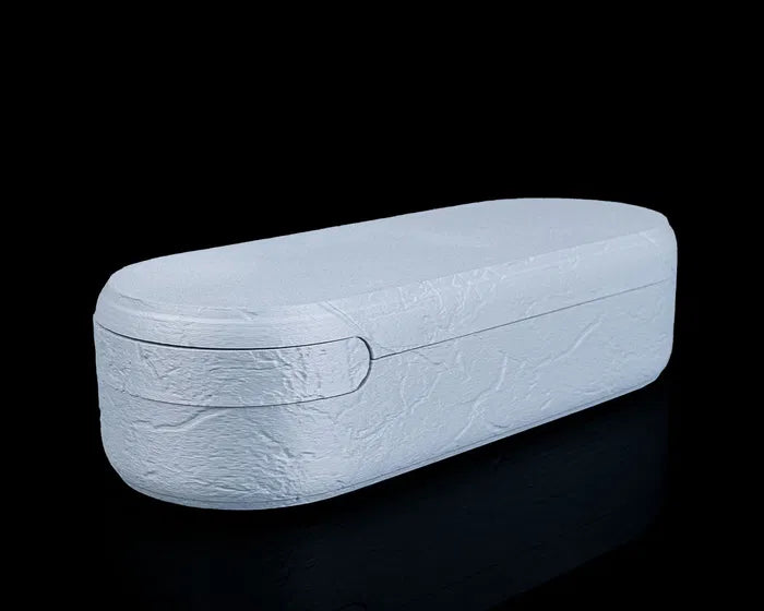 Organiseur de Bureau 3D – Effet Béton