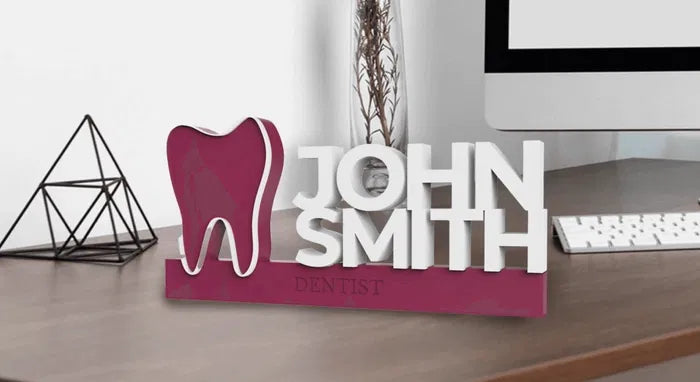 Enseigne Dentiste Personnalisée – Cabinet Dentaire, Clinique & Praticien