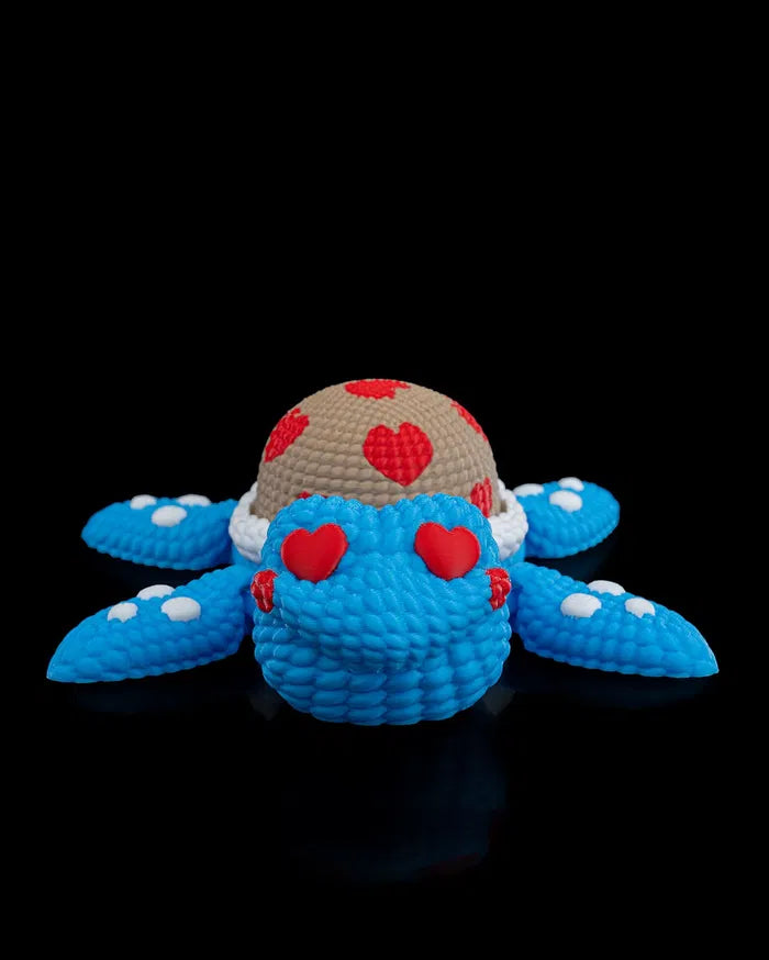 Pot décoratif tortue cœur