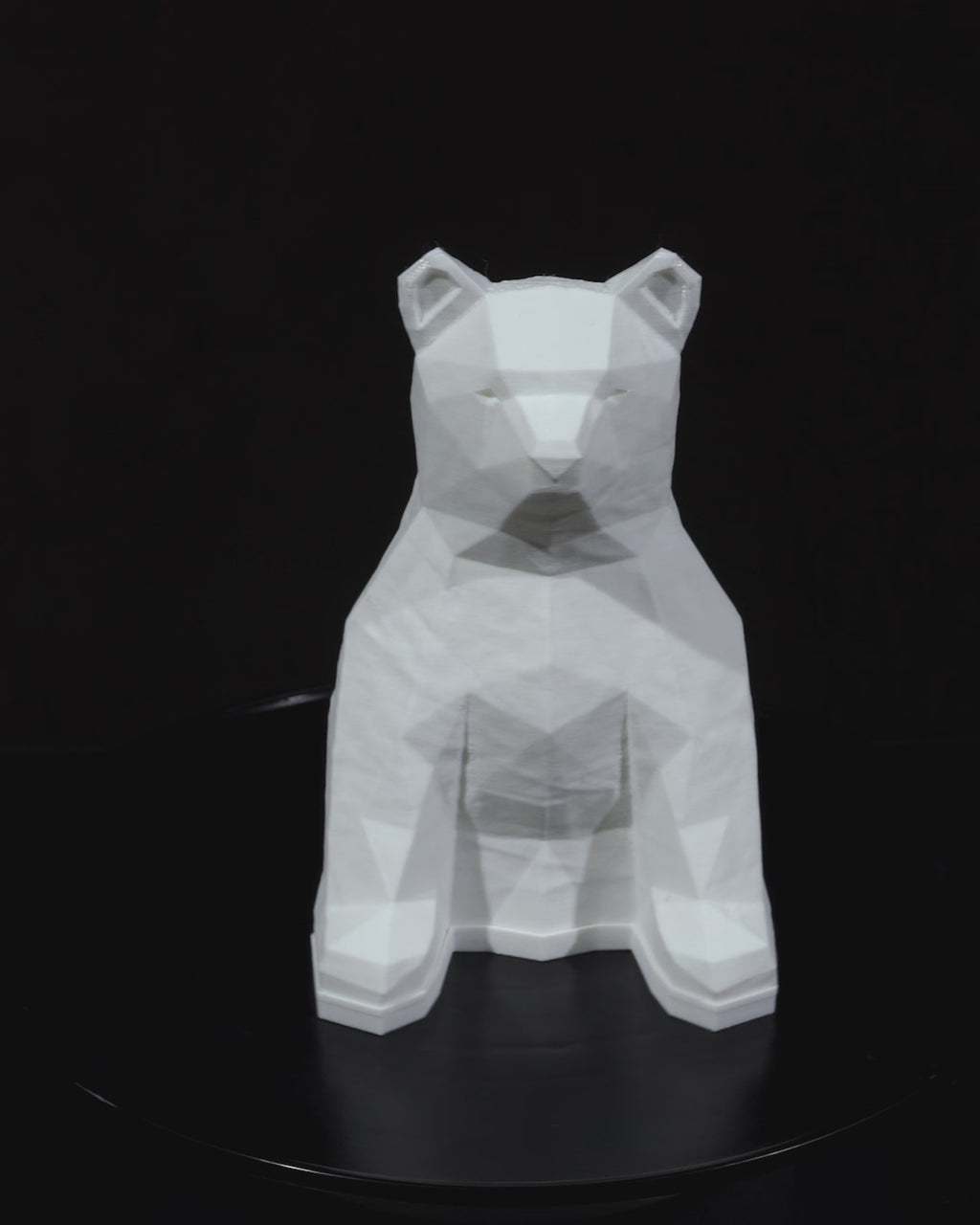 Lampe Low Poly Ours
