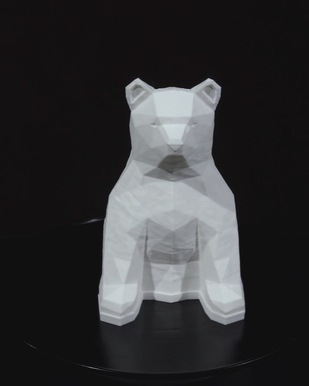 Lampe Low Poly Ours
