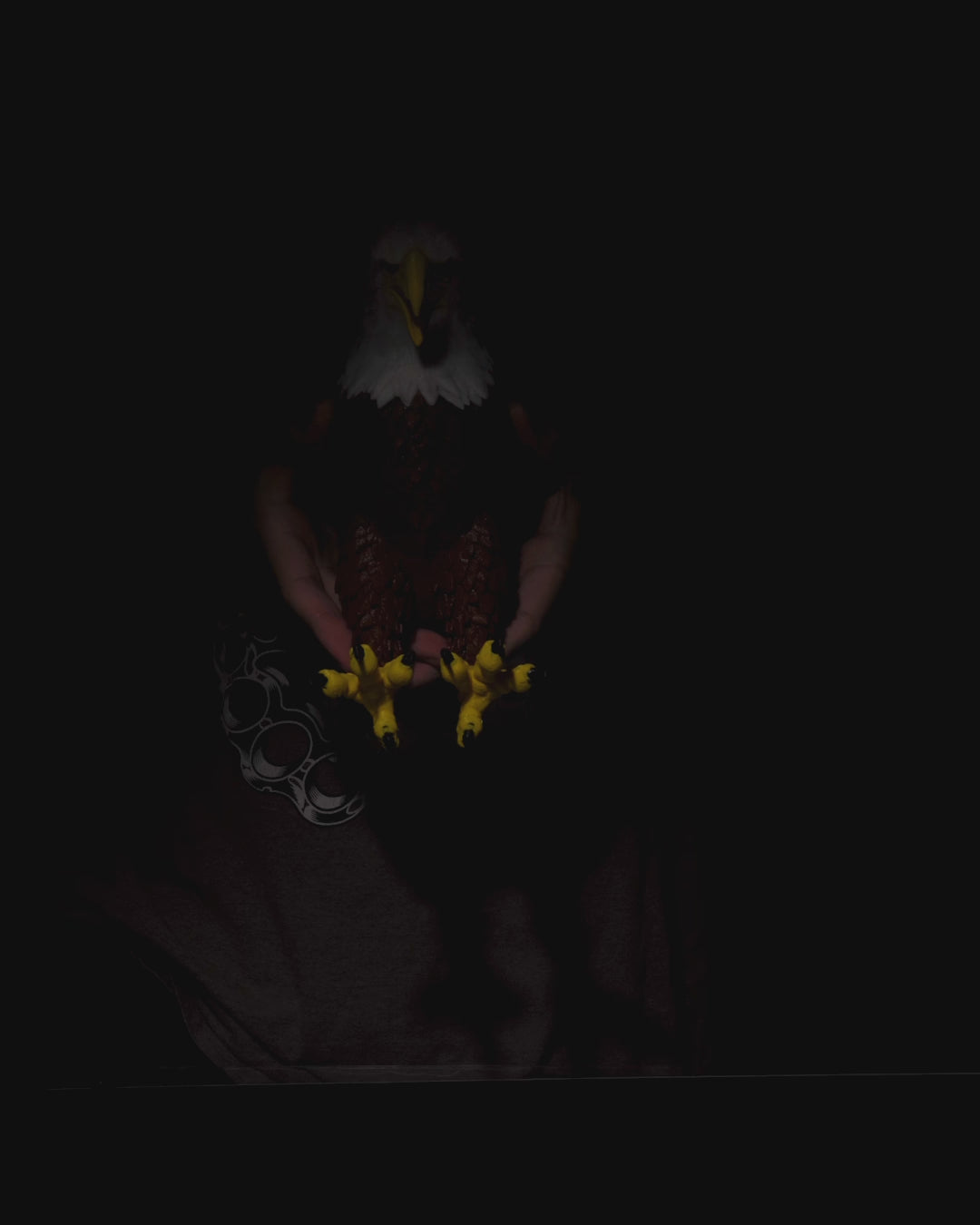 Lampe murale Aigle lumineux