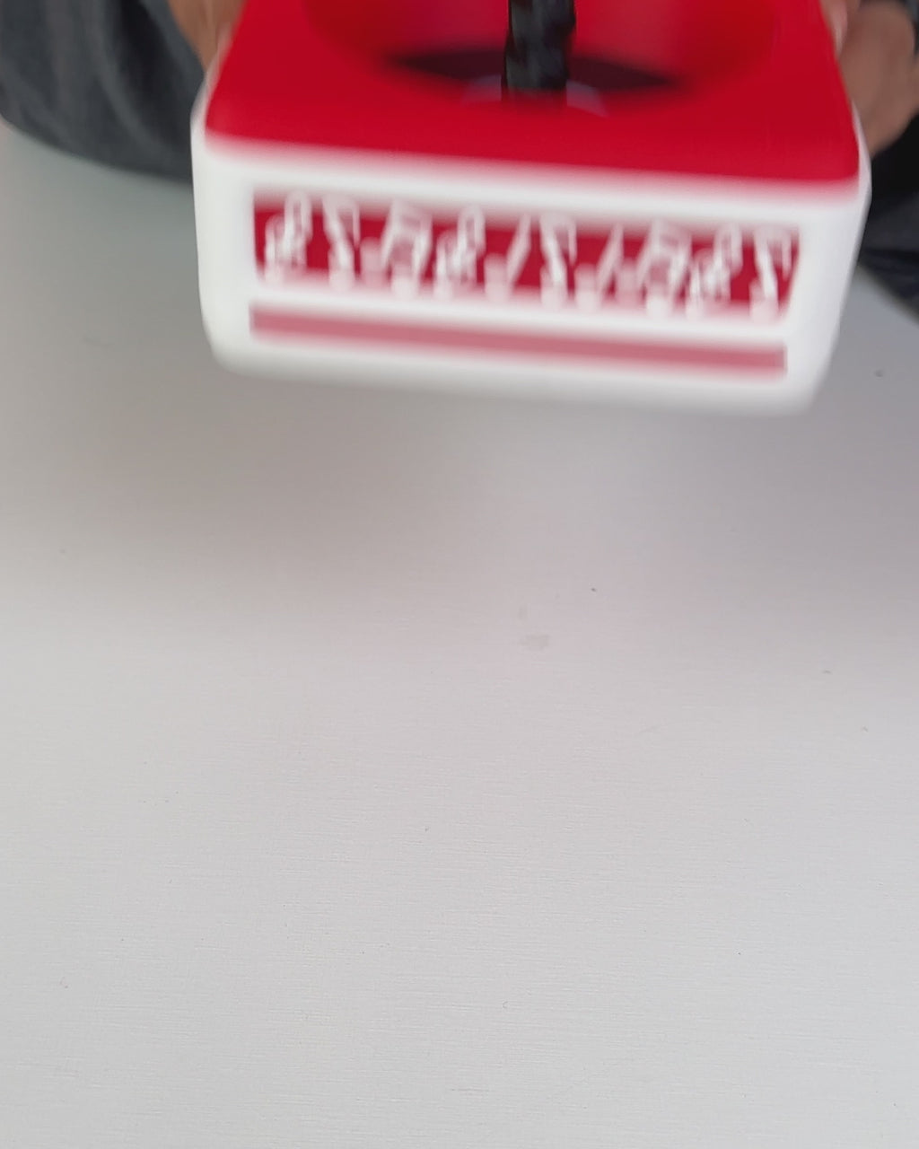 Distributeur de sous-verres style vinyle – Boîte décorative