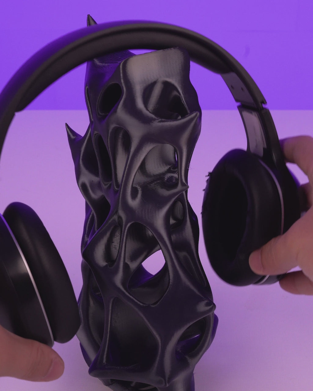 Support Casque Design Organique – Living Grasp