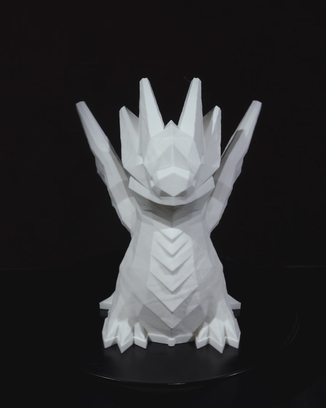 Lampe Low Poly Dragon