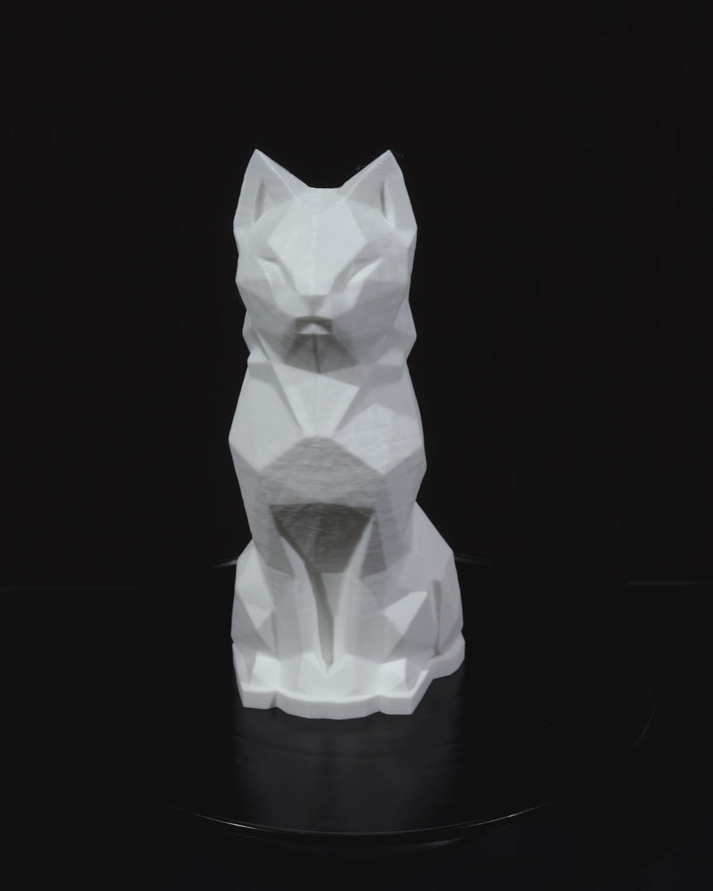 Lampe Chat Low Poly