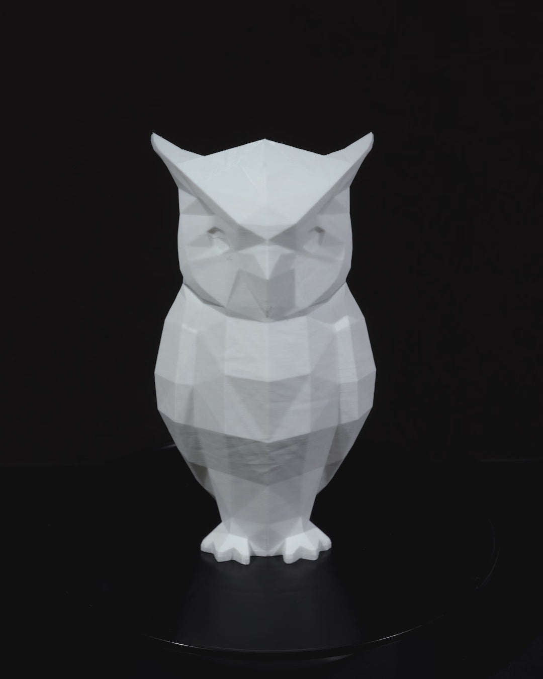 Lampe Hibou Low Poly