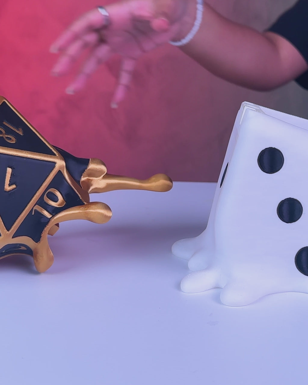 Set de Dés Fondus Décoratif