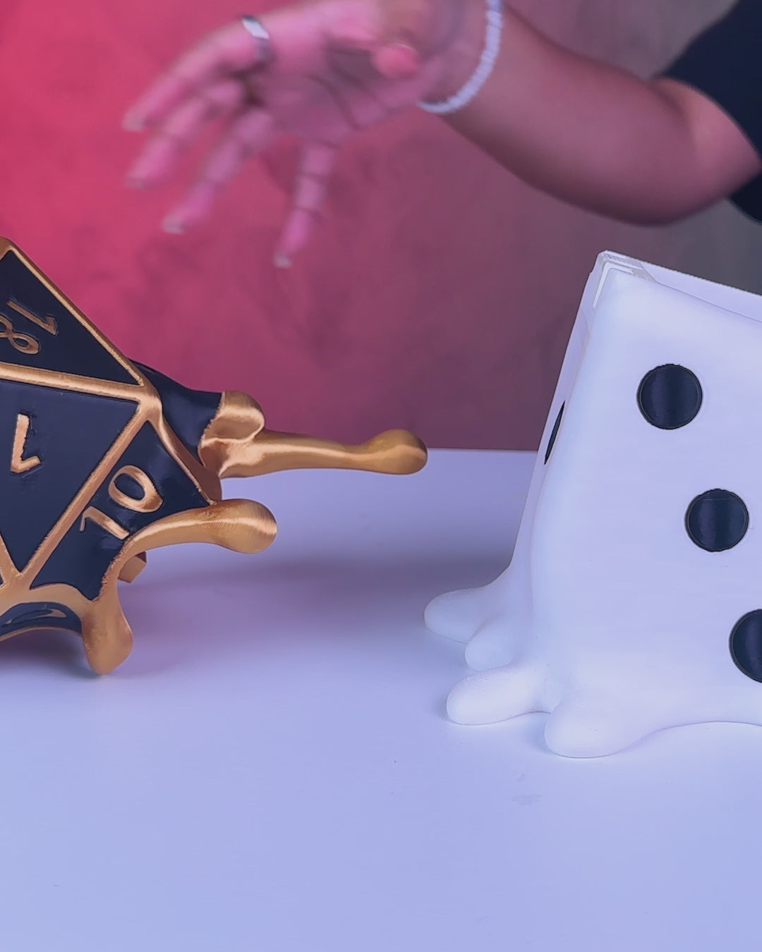 Set de Dés Fondus Décoratif