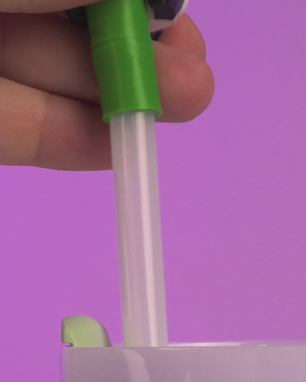 Embout de paille décoratif Panda avec pendentif – Bamboo Break