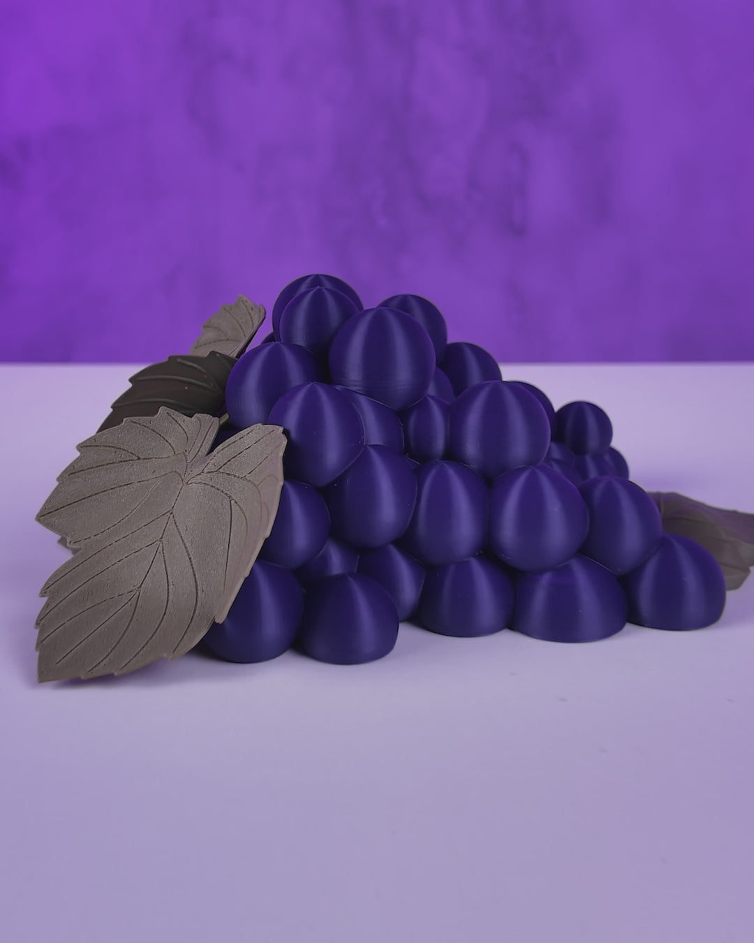 Support de bouteille de vin – Grappe de raisin